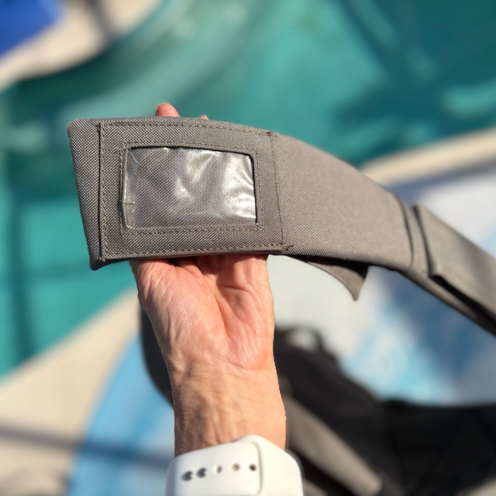 NWT Gray Sling Bag by Structure - Picture 7 of 7